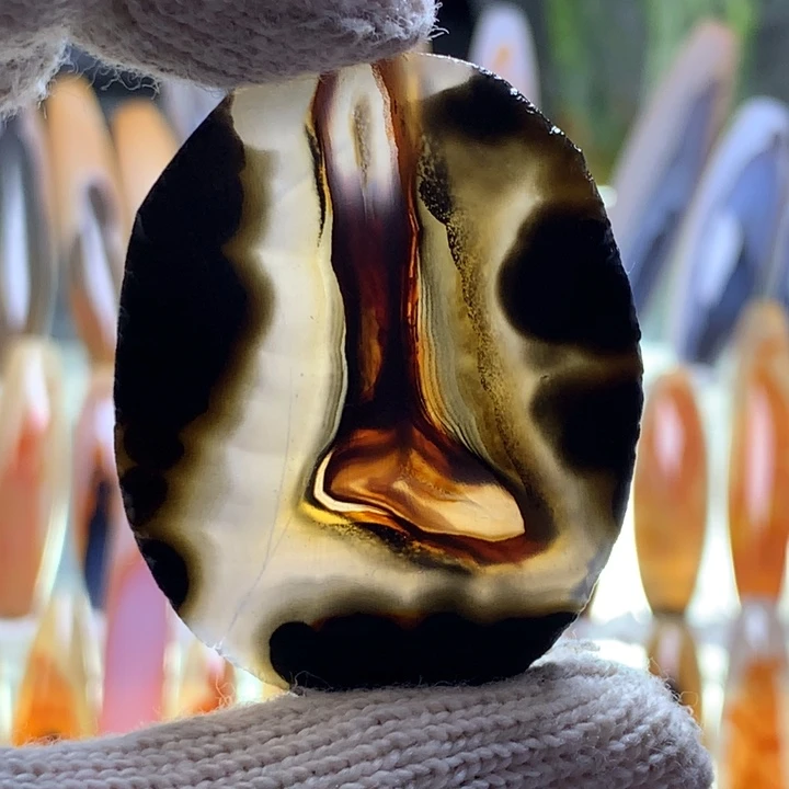 未镶嵌颈饰玛瑙/玉髓202