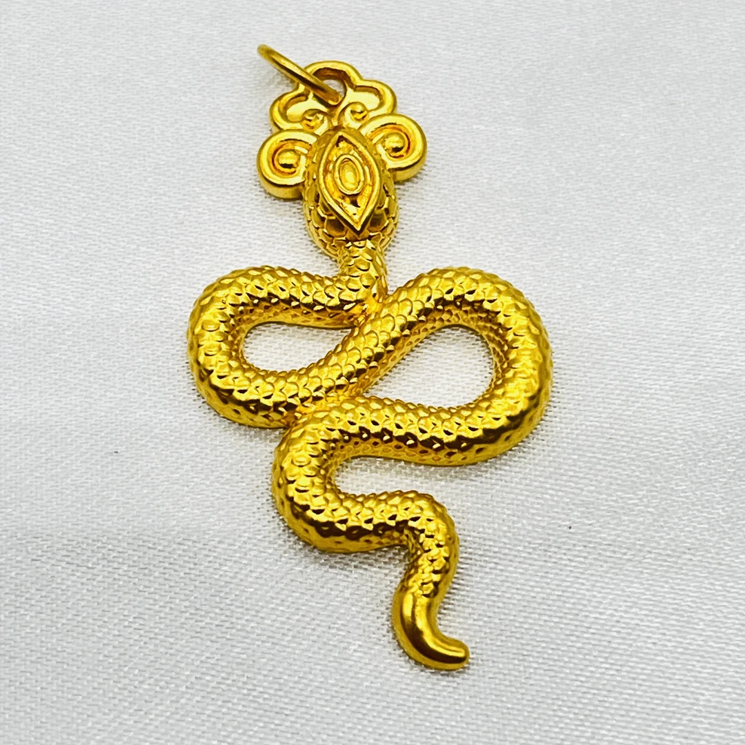 足金饰品/灵蛇吊坠/1.44/1B5B1865/q