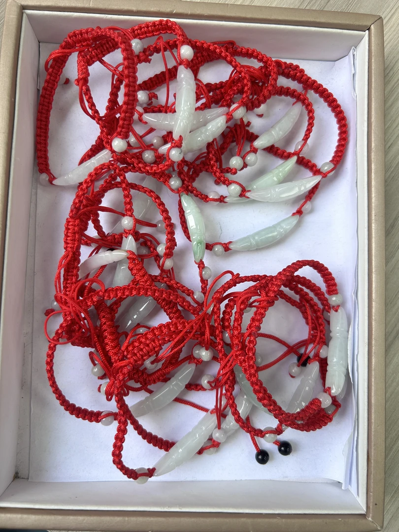 【大鹅推荐】天然翡翠手绳@DDH89388/多样性发一件