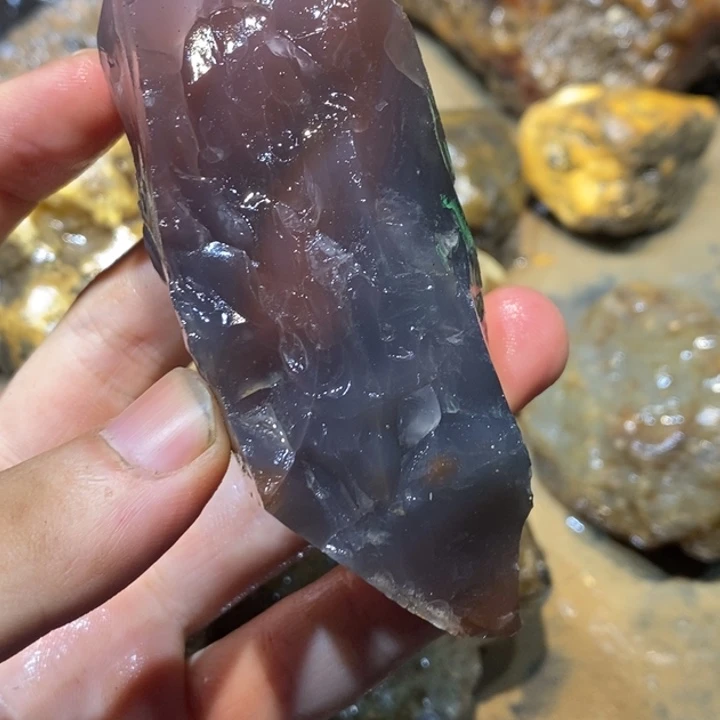 未镶嵌玛瑙/玉髓珠宝半成品