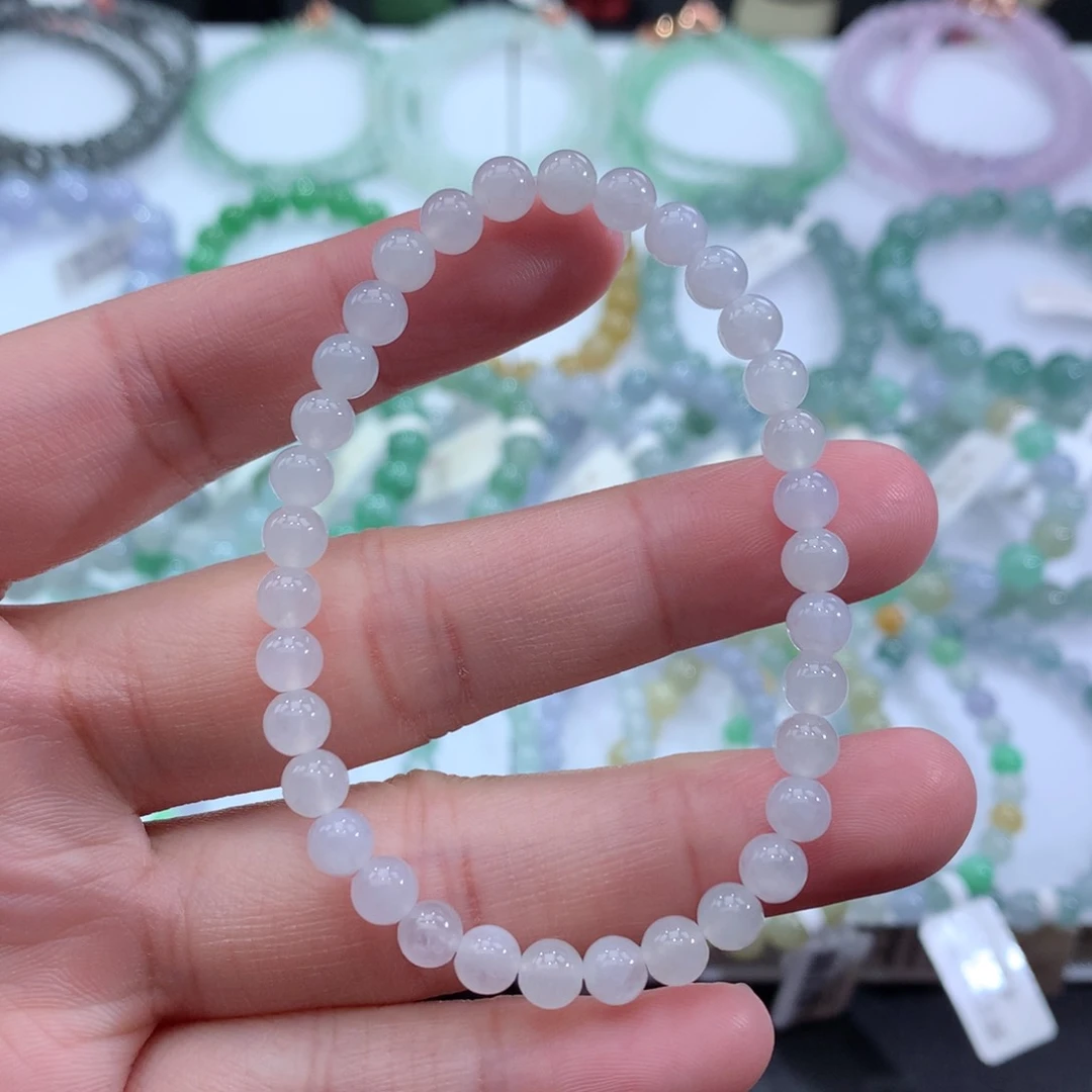 翡翠手链未镶嵌天然