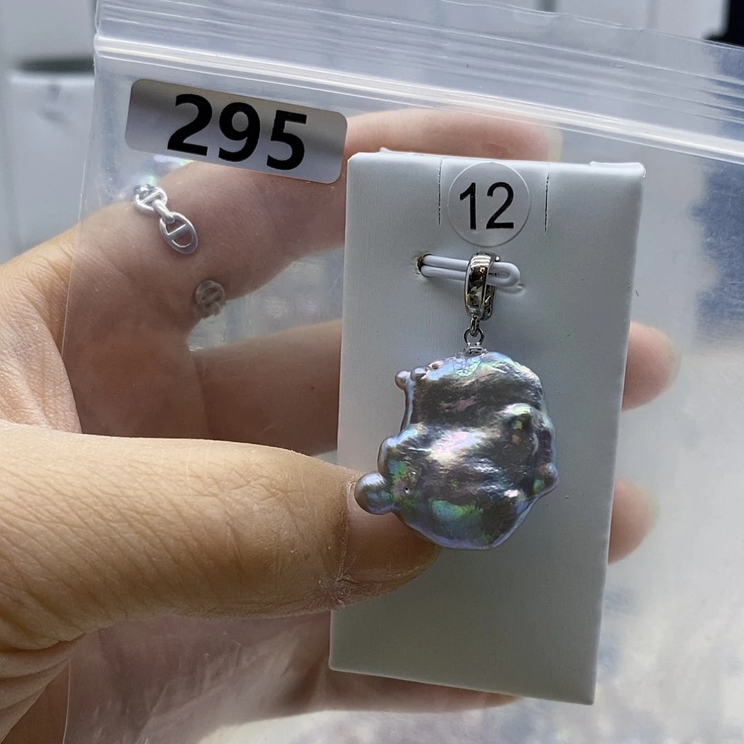 颈饰合金淡水珍珠