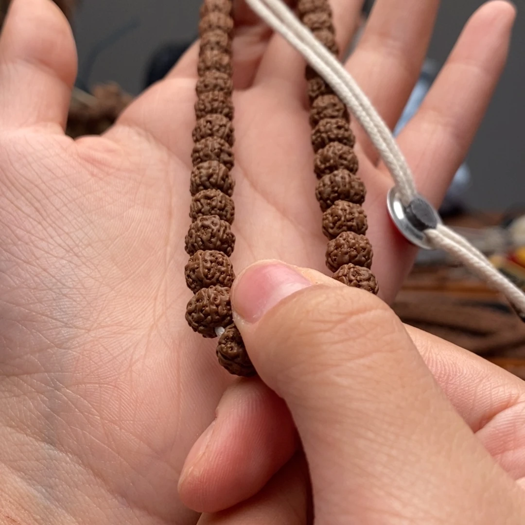 莫***特手串金刚菩提一代龙108手持卡8