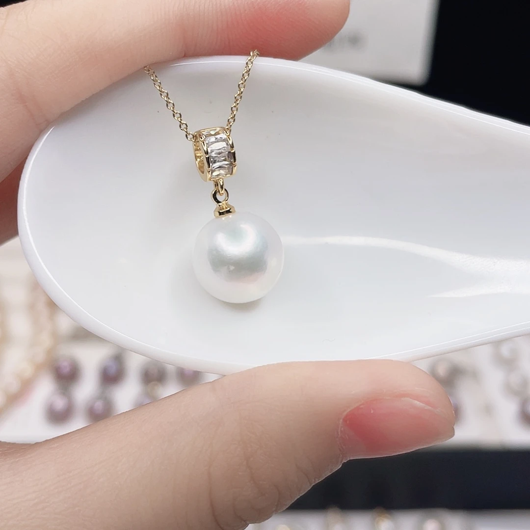 合金吊坠(赠链)淡水珍珠
