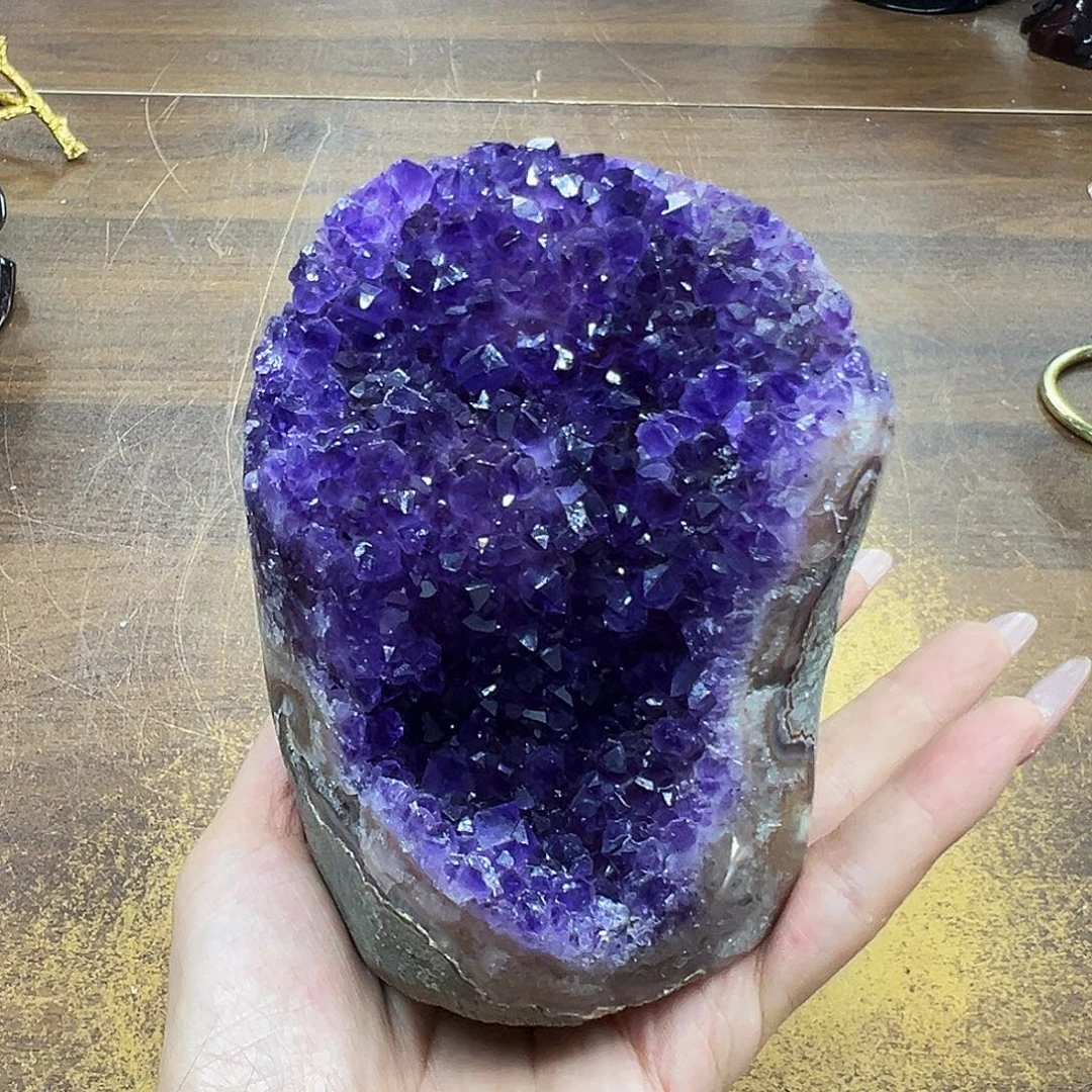 摆件紫晶未镶嵌福利