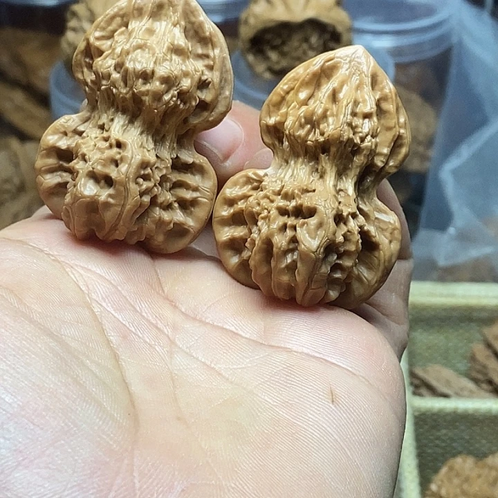 吊坠桃核官帽葫芦有修