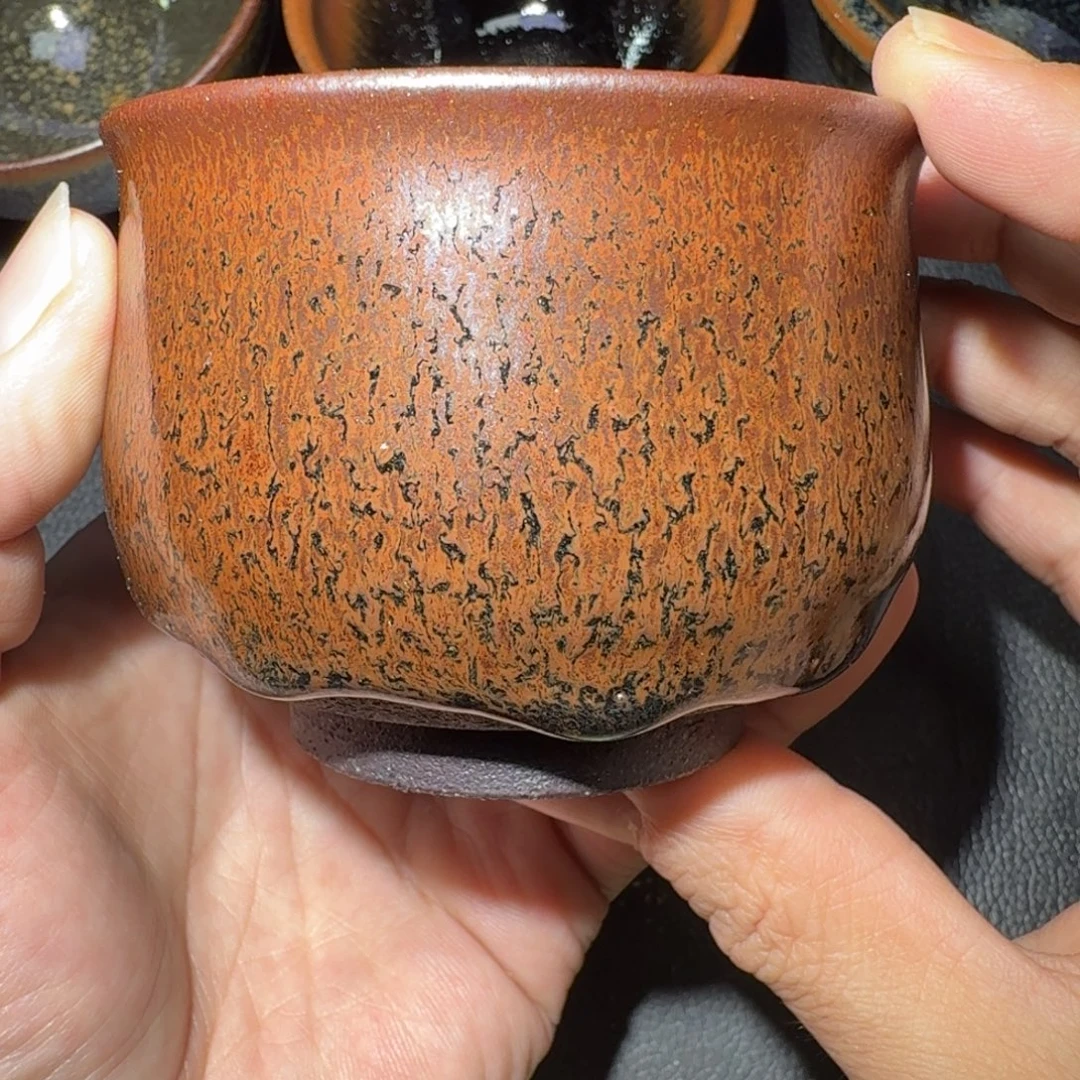 摆件古时茶器建窑建盏19