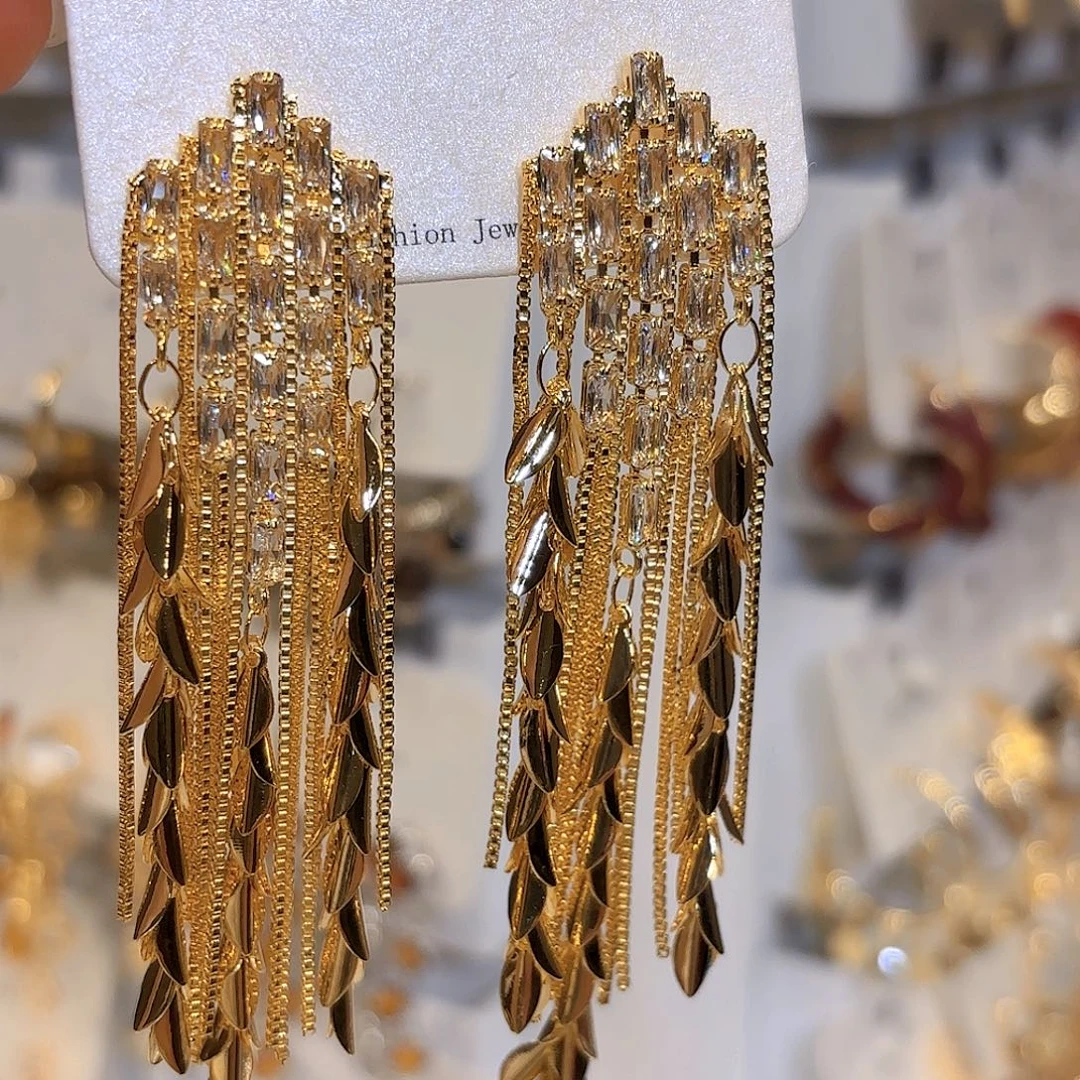 琉璃纯铜合金气质高雅流苏