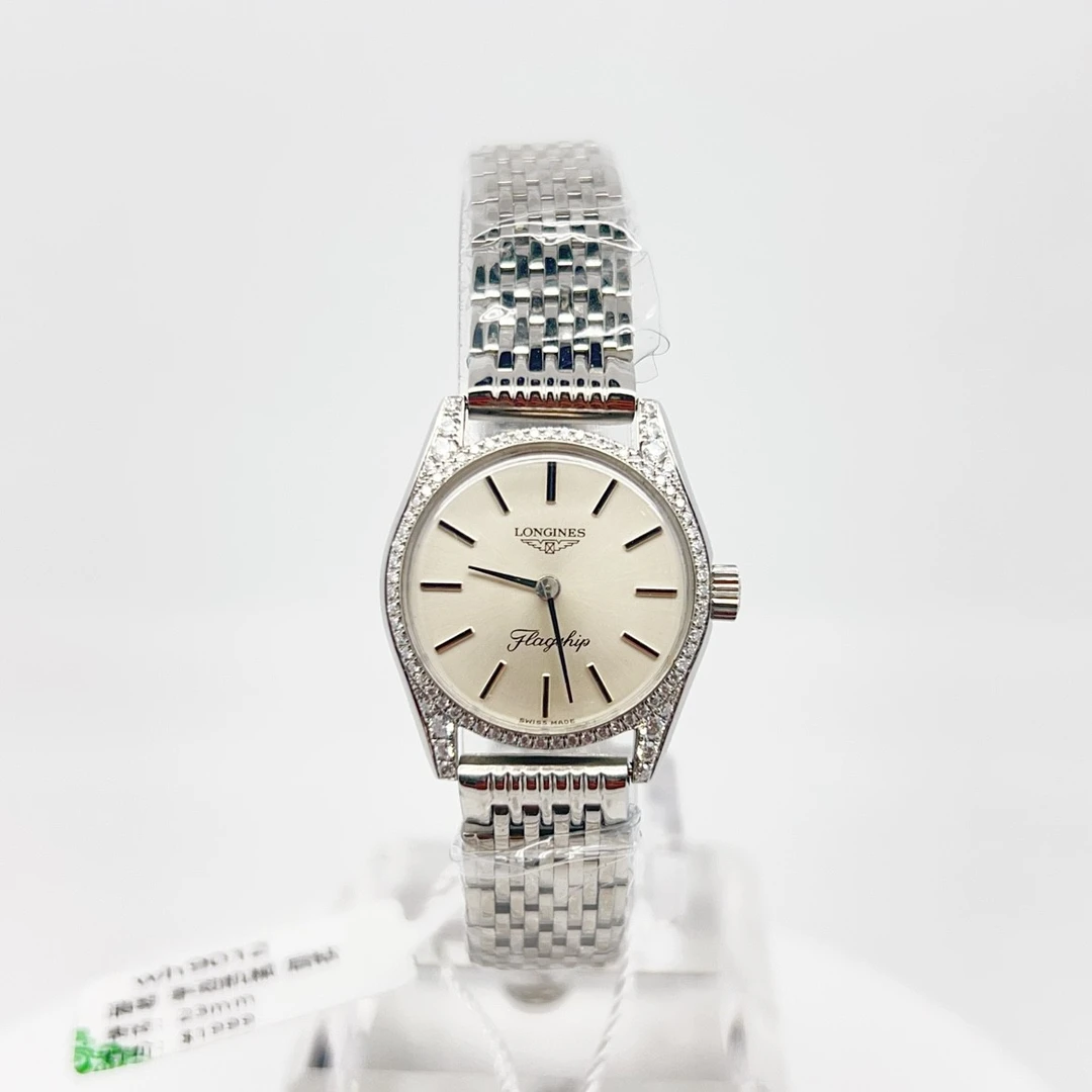 95新 Longines/浪琴 手动机械后钻23mm/公价32999/wh9012