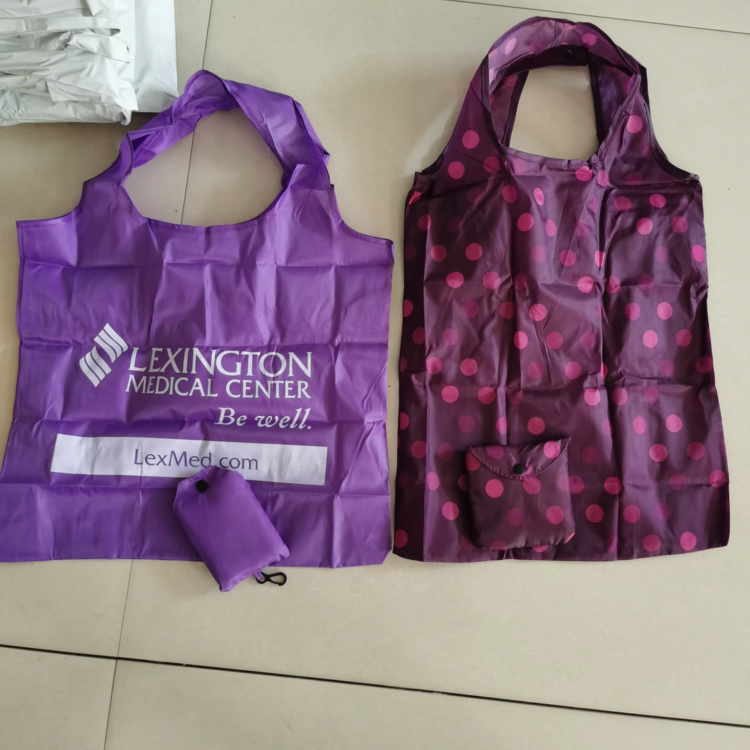 原单超市防水印花女士手提式大众购物购物袋