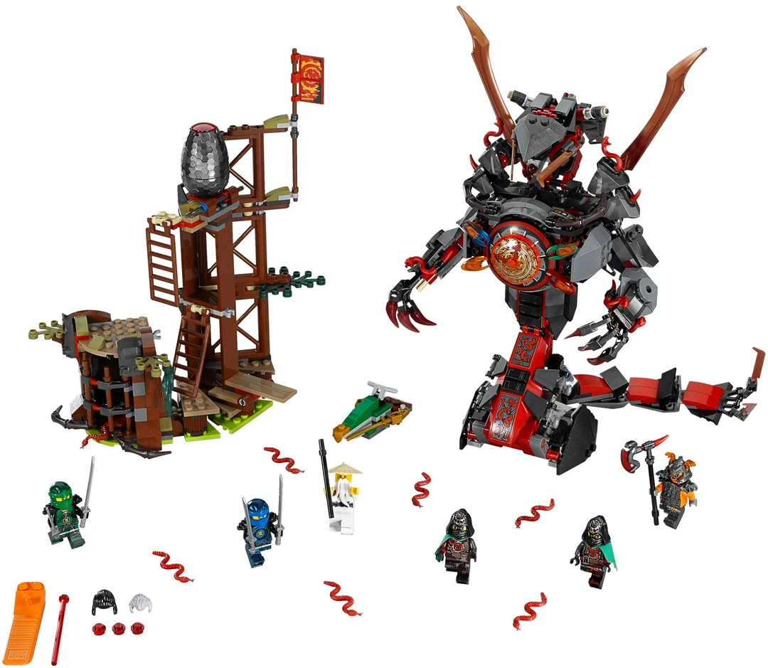 70626决战时光机甲巨蛇（展品回盒）