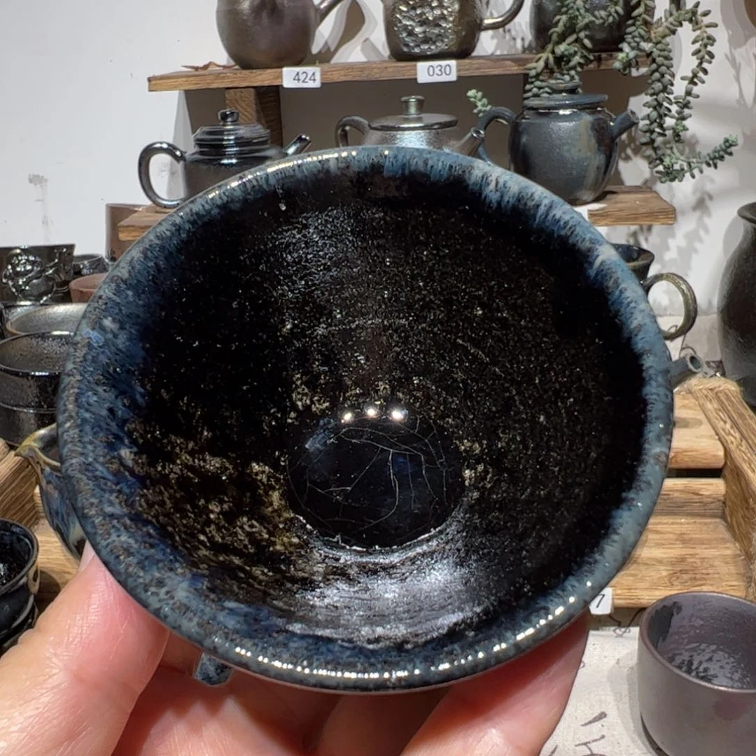 壶建水紫陶紫泥柴烧杯