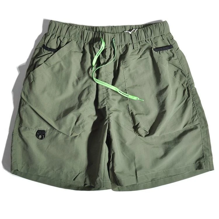 山系户外轻薄速干防水工装短裤日系机能大口袋宽松运动休闲五分裤