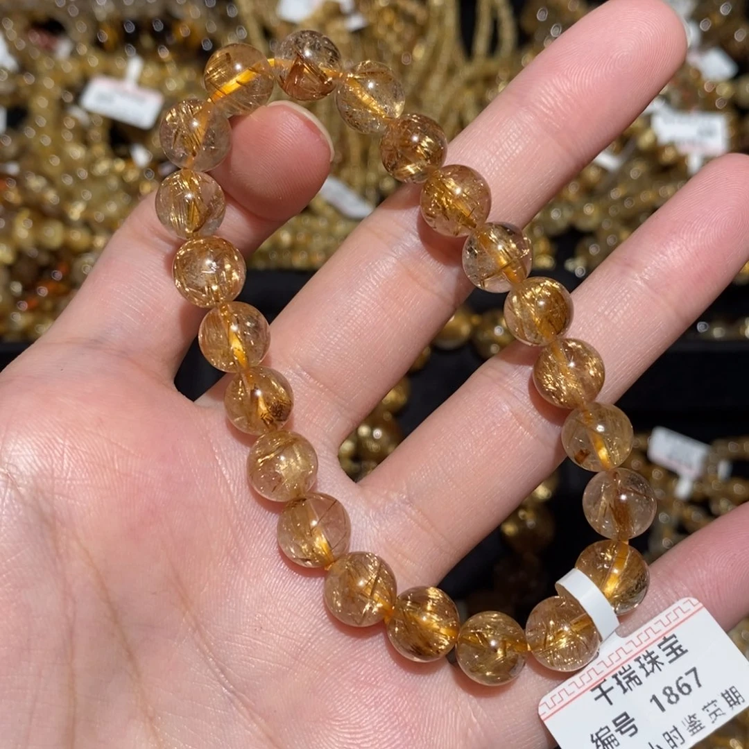 水晶手串未镶嵌手串