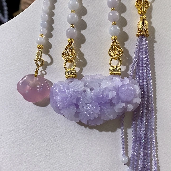 翡翠未镶嵌颈饰翡翠吊坠