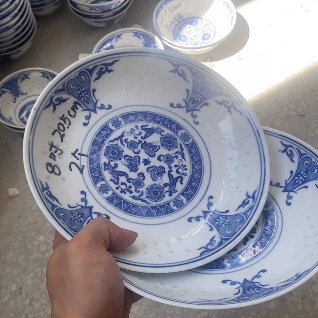 景德镇高温细白瓷餐具