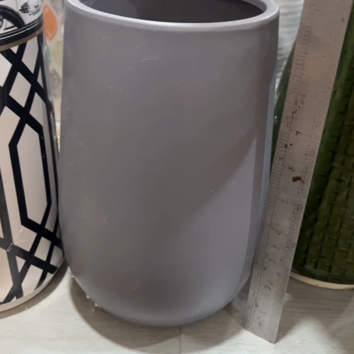 陶瓷花瓶摆件外贸出口（微瑕）高25口12公分