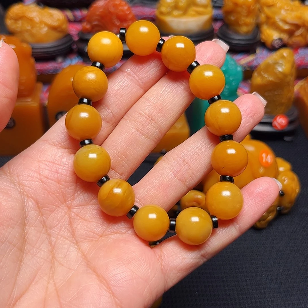 平***人田黄石石雕石雕石雕