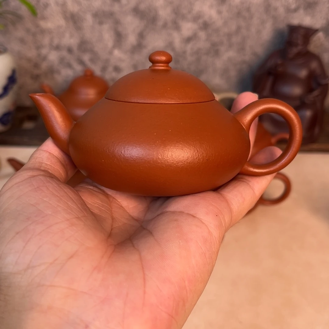 生砂料朱泥矮梨120cc