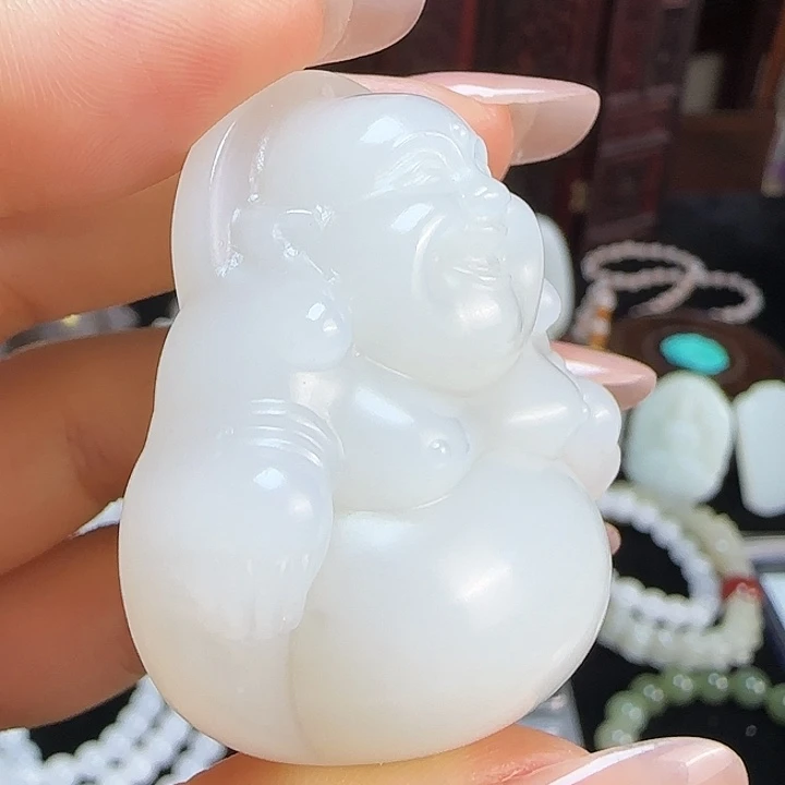 和田玉未镶嵌颈饰定制发货