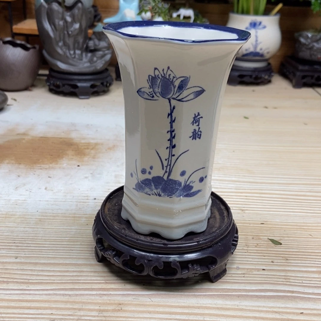 瓷片陶瓷花盆陶瓷艺术