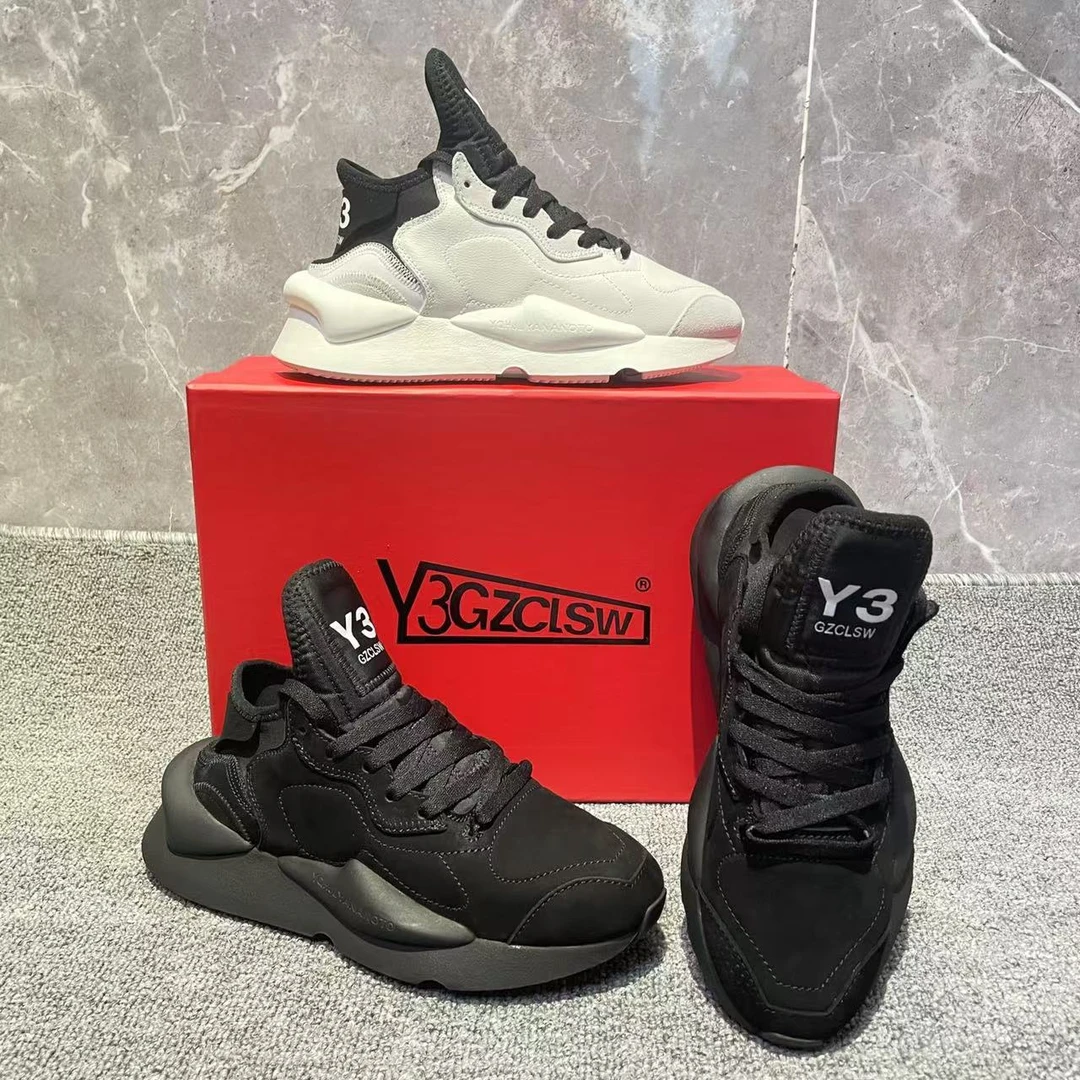 Y3GZCLSW秋季新款黑武士运动鞋透气时尚休闲鞋真皮百搭休闲鞋男款
