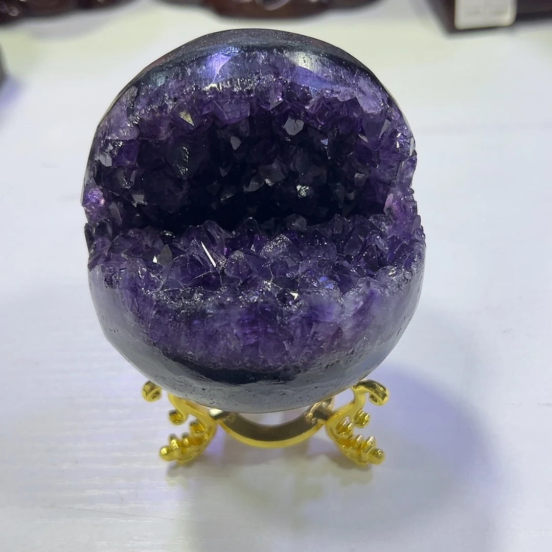 白***店未镶嵌大型摆件（非配饰）紫晶沛沛