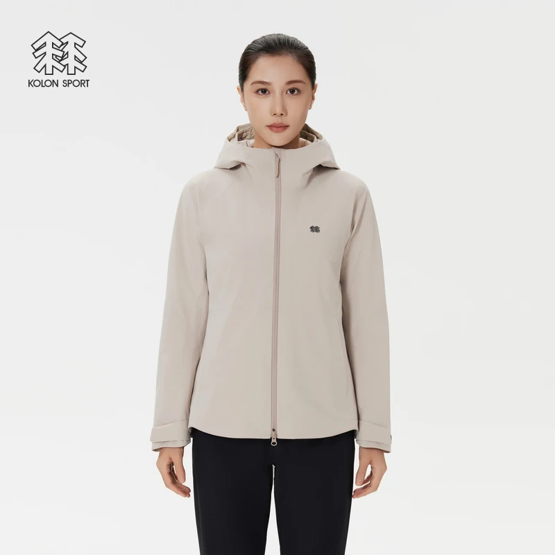 KOLON SPORT可隆冲锋衣防水防风透湿男女棉服三合一夹克