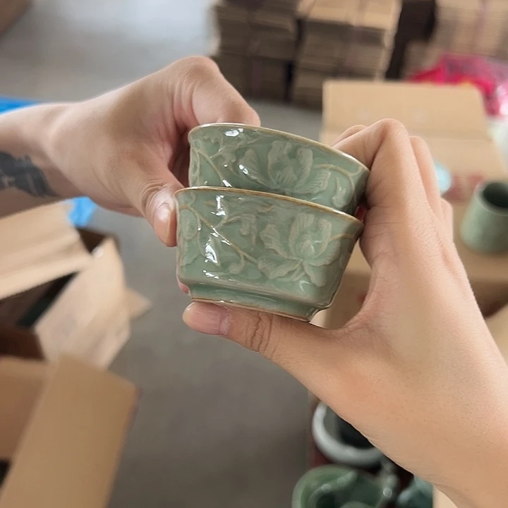小米茶器龙泉云间青瓷
