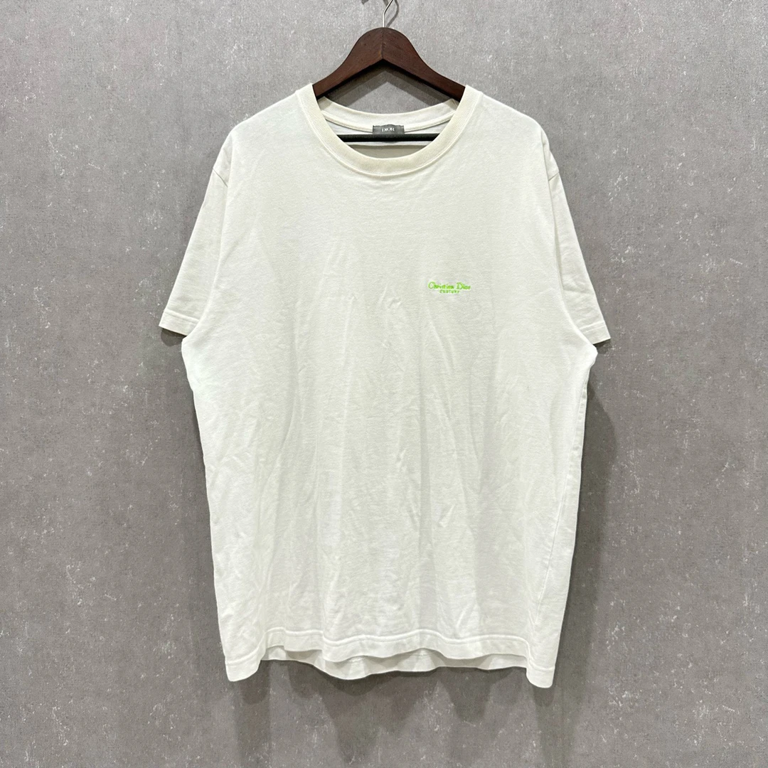 未使用 DIOR/迪奥 ss24标语刺绣logo短袖XXL码004094