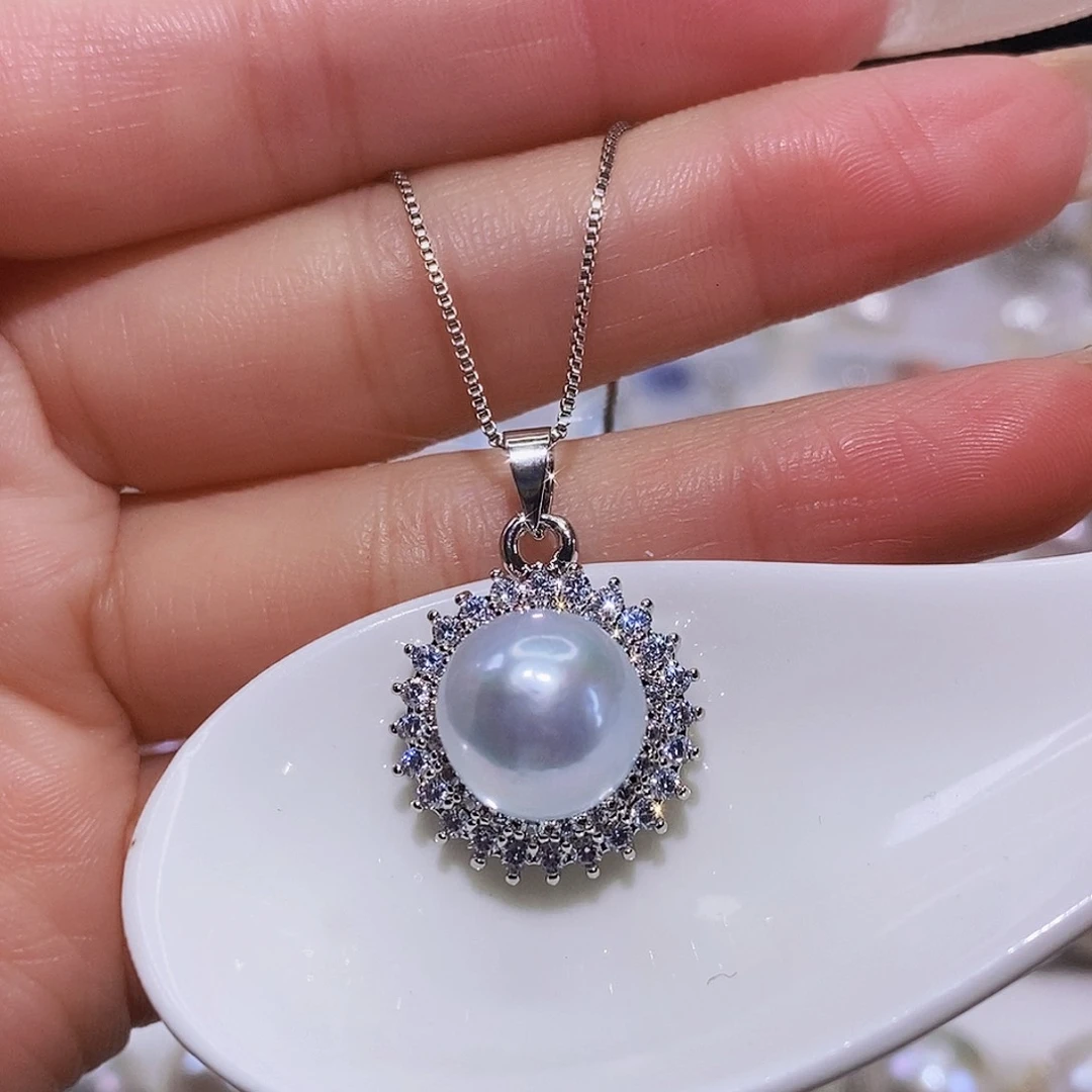 淡水珍珠颈饰合金