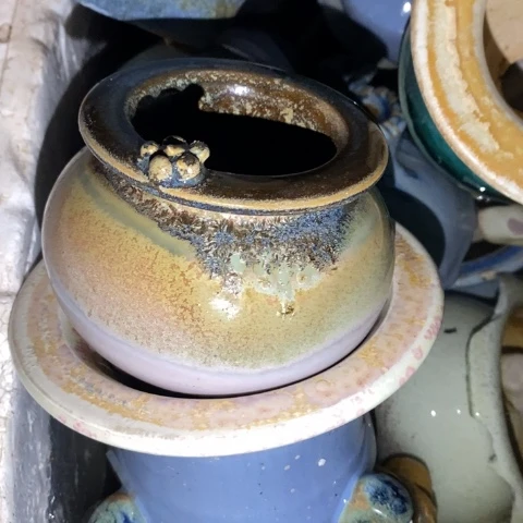 罐0097 微瑕38包邮景德镇陶瓷