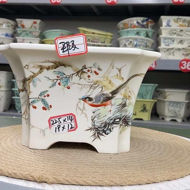 紫砂紫砂花盆0909