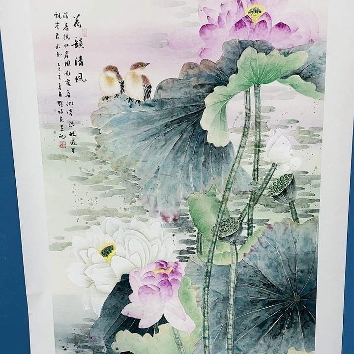 清***影国画纯手绘国画作品鉴赏