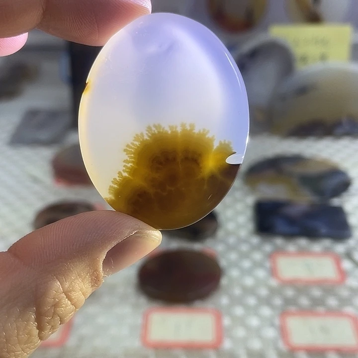 玛瑙/玉髓合金颈饰