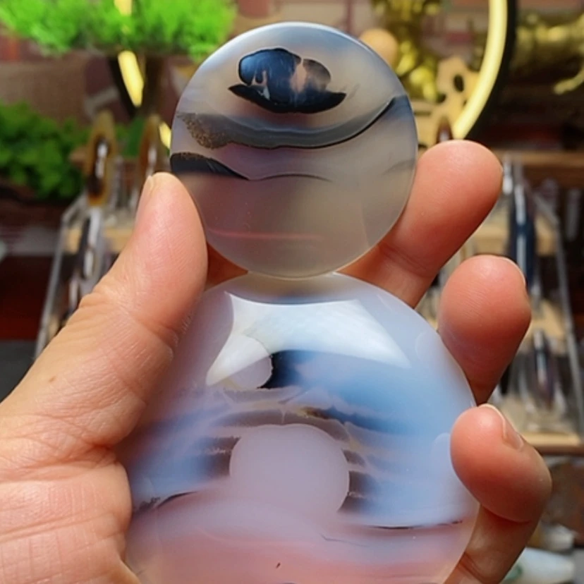 【闪购商品】玛瑙/玉髓牌子打孔不退不换未镶嵌