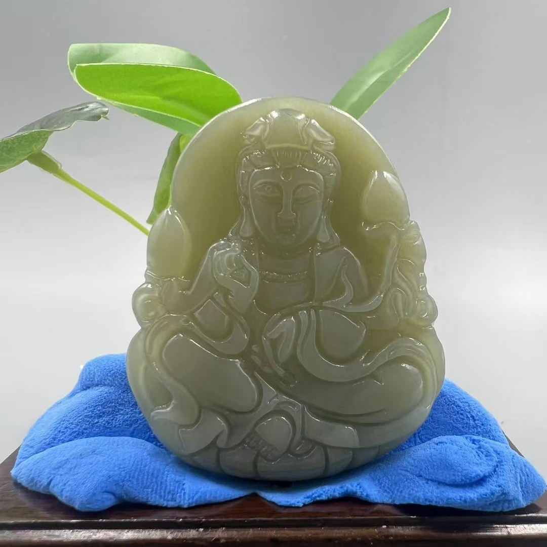 A0073 和田玉吊坠 HS3708754