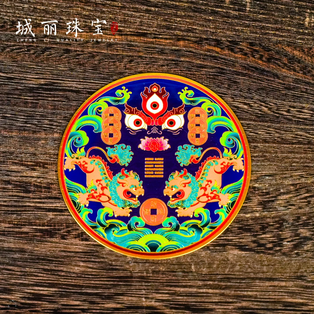 【钱多多】招财进宝卡卡摆件/张FL-3406-3