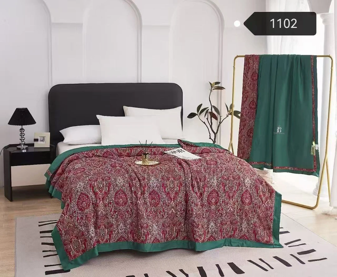 202516 60支奥地利四季通用双层亲肤夏被春夏透气