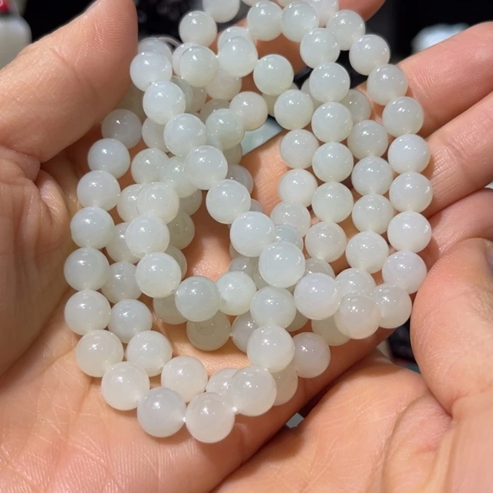 和田玉未镶嵌颈饰你****播