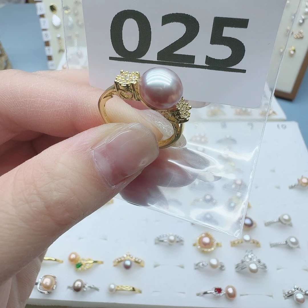 淡水珍珠珠宝奇石合金025