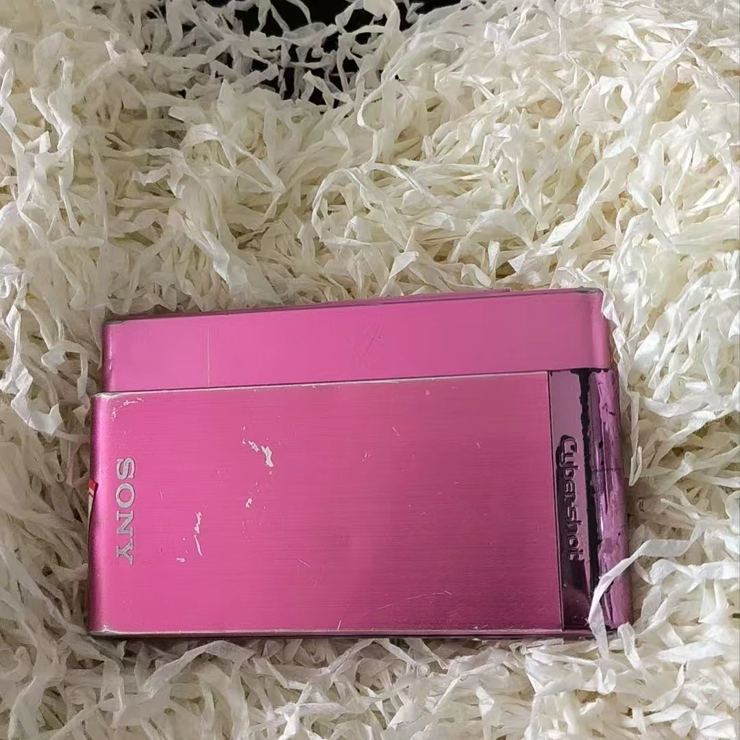 9新 Sony/索尼 索尼DSC-T90粉色1210W像素4倍变焦