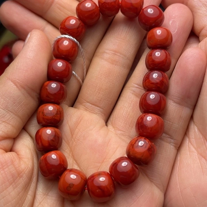 南红玛瑙手串10未镶嵌