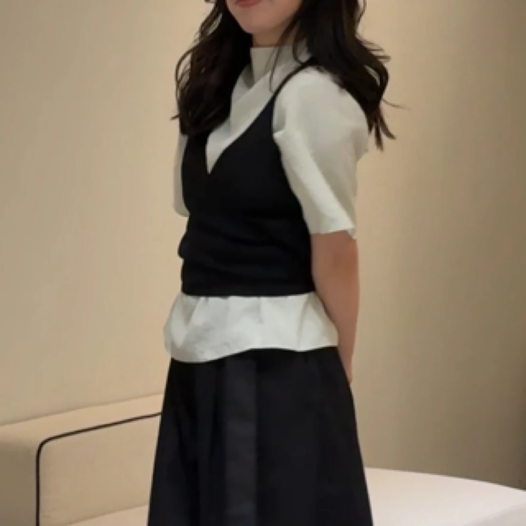 【梨花自制】冰透薄荷绿上衣