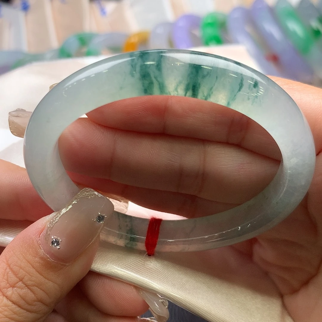 未镶嵌手镯翡翠53.6贵妃