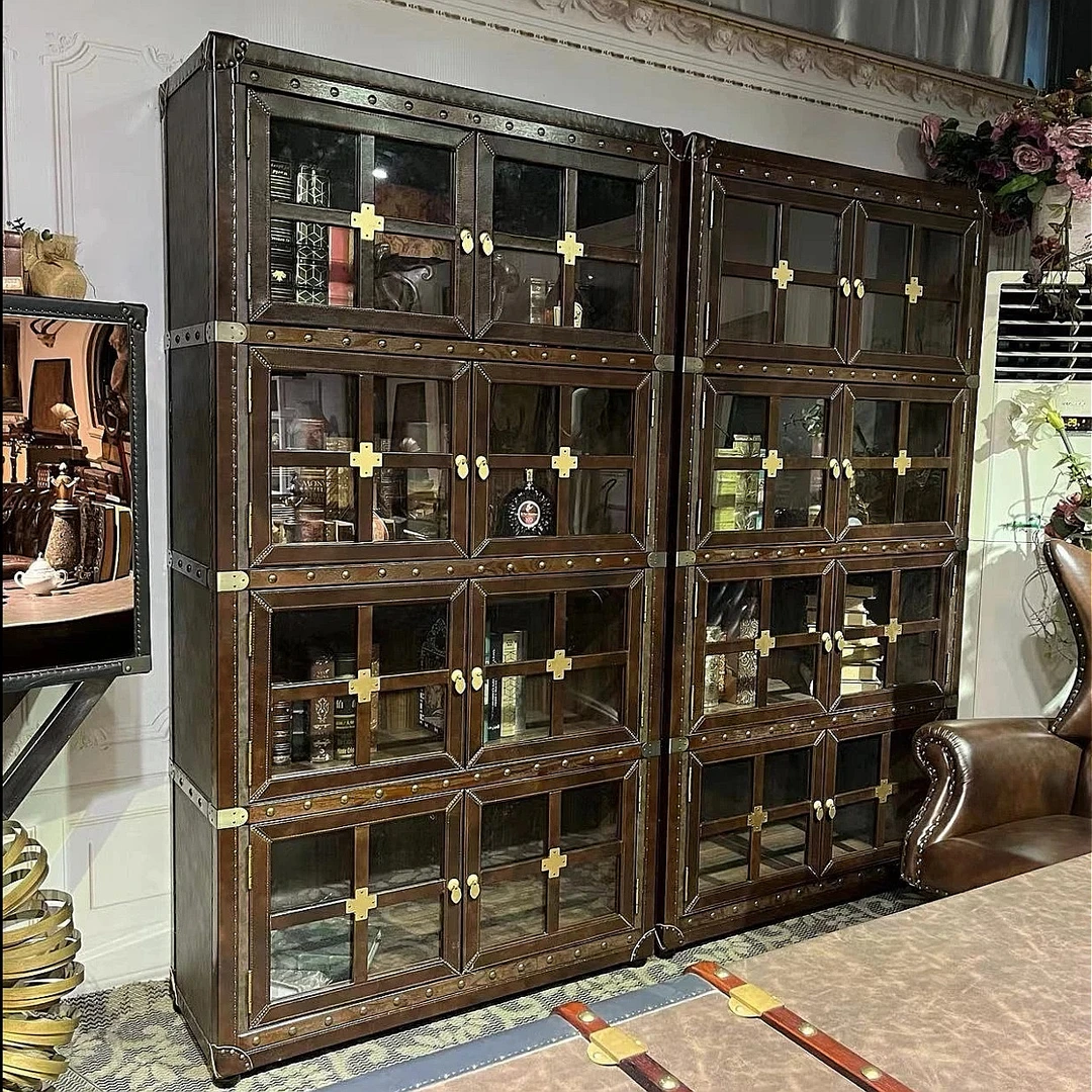 工厂实拍 书柜 客厅玄关柜 储物柜 酒柜长宽高110*40*208cm