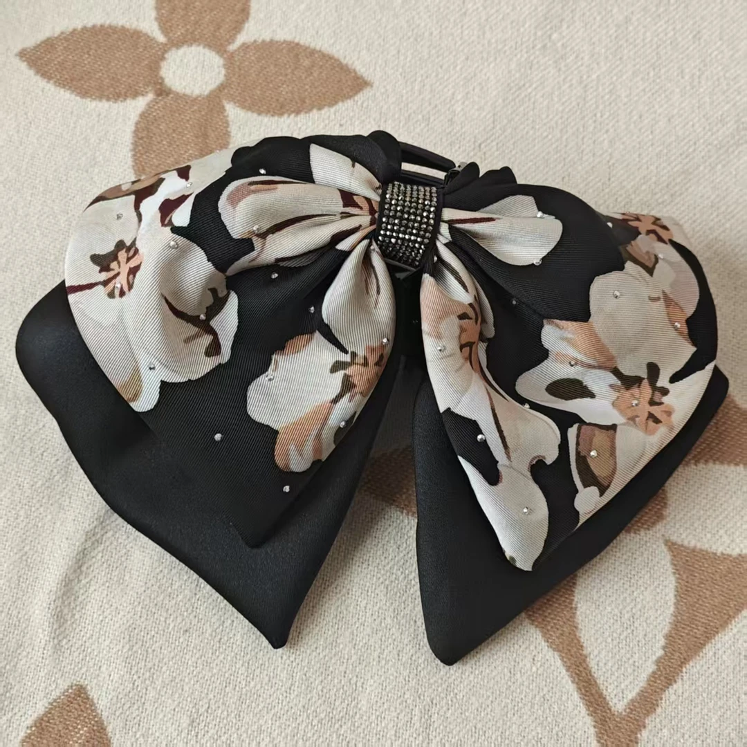 芙奈琪00383高端轻奢蝴蝶结抓夹