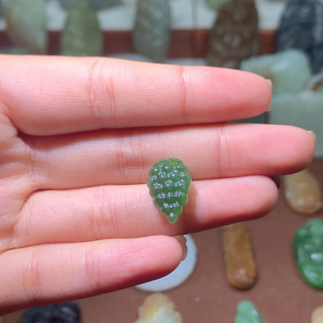 和田玉未镶嵌吊坠(不含链)