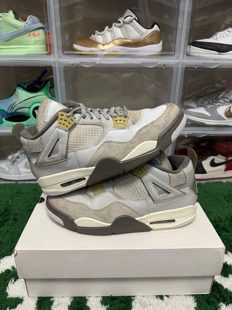 95新 maje 44码/aj4灰兔子休闲鞋/二手正品