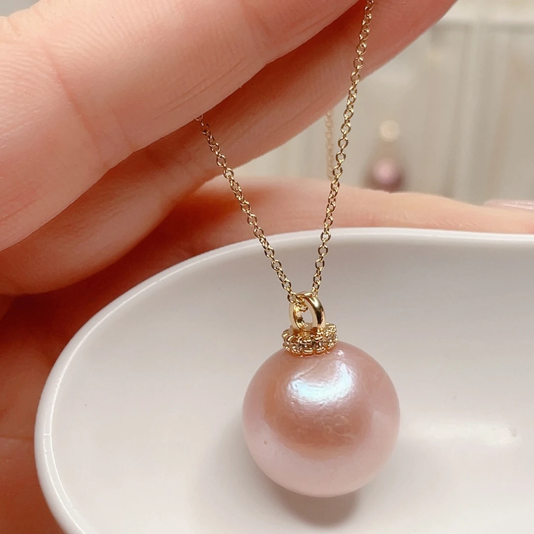 吊坠(赠链)淡水珍珠合金